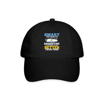 Argentina - Baseball Cap - black/black - Front