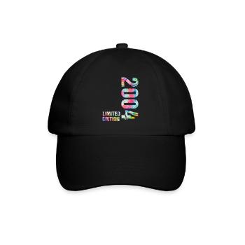 18 JAHRE 18. GEBURTSTAG LIMITED EDITION 2004 - Baseballkappe - Schwarz/Schwarz - Vorne