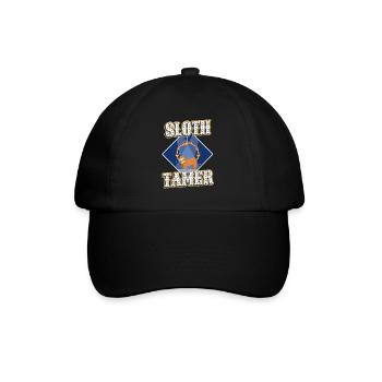 Paresseux - Casquette classique - noir/noir - Devant