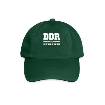 Ostdeutschland Osten Ossi DDR Heimat Ostblock - Baseballkappe - Flaschengrün - Vorne