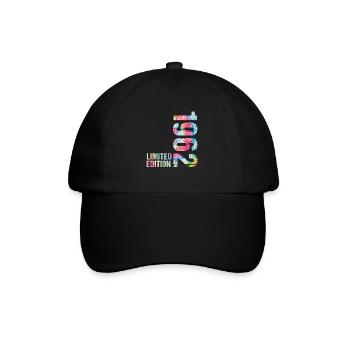 18 JAHRE 18. GEBURTSTAG LIMITED EDITION 1962 - Baseballkappe - Schwarz/Schwarz - Vorne
