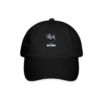 Join the Orca Uprising - Empowering Orca - Baseballkappe - Schwarz/Schwarz - Vorne