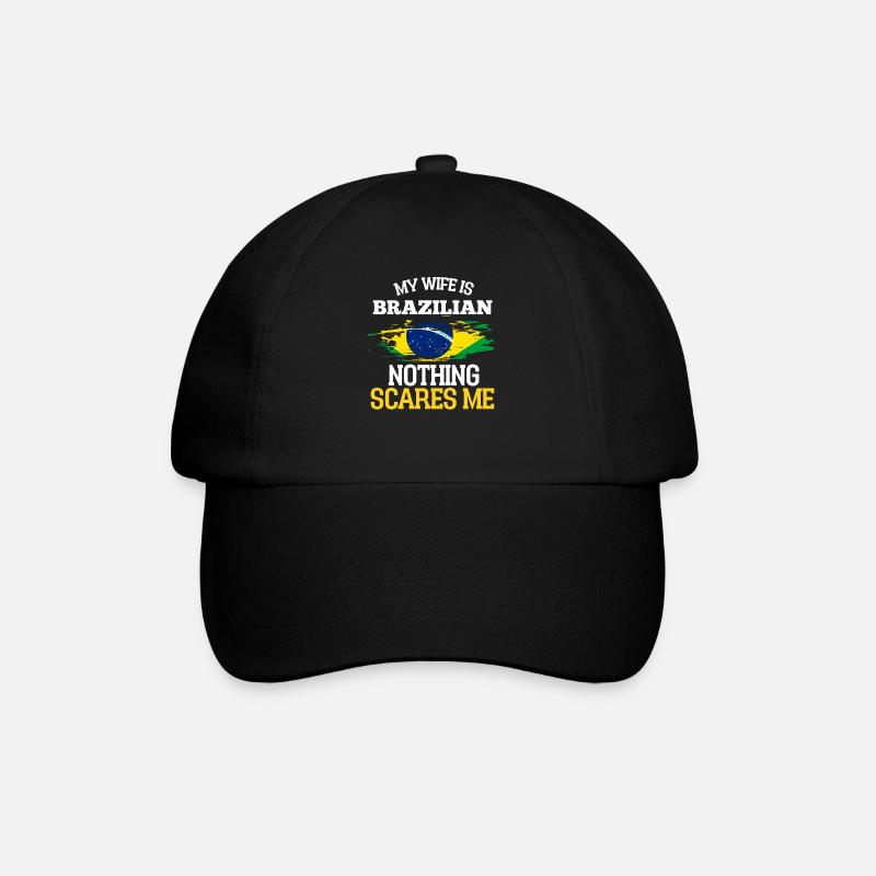 Brésil - Casquette classique - noir/noir