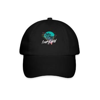 Maryland - Baseball Cap - black/black - Front
