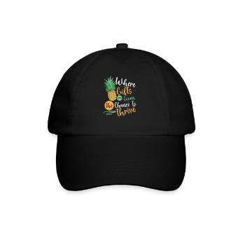 Day of embryo transfer IVF in vitro fertilization - Baseball Cap - black/black - Front