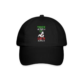Cuisses épaisses Loc’d Vibes Afro Cheveux Noir Américain - Casquette classique - noir/noir - Devant