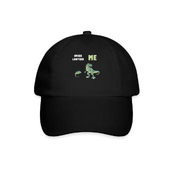 Other Lawyers Me Lizard T-Rex - Baseball Cap - black/black - Front