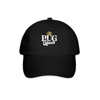 Pug Gifts for Pug Lovers - Baseball Cap - black/black - Front