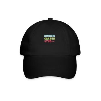 École maternelle - Casquette classique - noir/noir - Devant