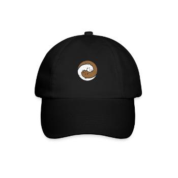 Otter - Baseballkappe - Schwarz/Schwarz - Vorne