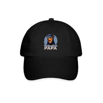 Rottweiler Papa - Casquette classique - noir/noir - Devant