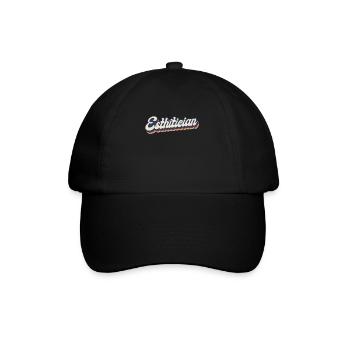 Cute Licensed Esthetician Skincare - Baseballkappe - Schwarz/Schwarz - Vorne