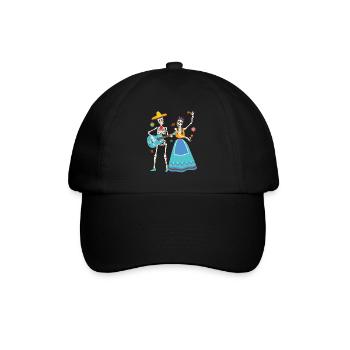 Dia de Los Muertos Dance Mexico - Baseball Cap - black/black - Front