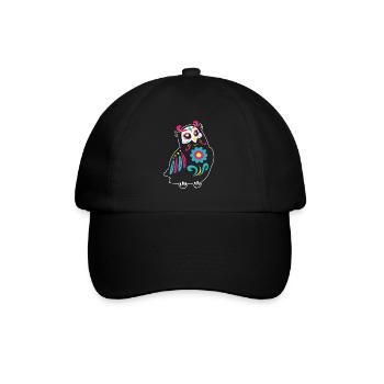 Dia de Los Muertos Owl Owls Mexico - Baseball Cap - black/black - Front