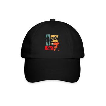 Dart Retro - Baseball Cap - black/black - Front