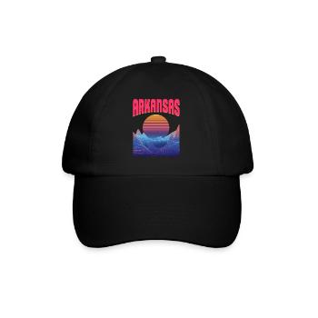 Arkansas - Baseball Cap - black/black - Front