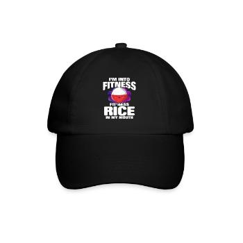 Rice - Baseball Cap - black/black - Front