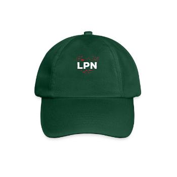 Licensed Practical Nurse - Baseball Cap - bottle green - Front
