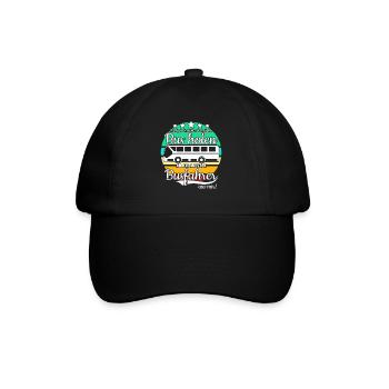 Linienbus Bus Busfahrer - Baseballkappe - Schwarz/Schwarz - Vorne