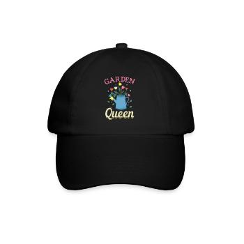 Garden Queen - Garden lovers - Baseball Cap - black/black - Front