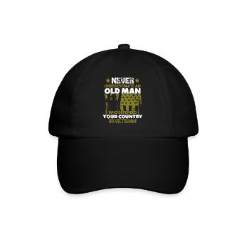 Vétéran du Vietnam - Casquette classique - noir/noir - Devant
