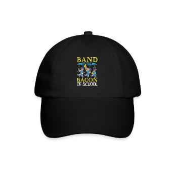 Musique de répétition de l’école clarinettiste de fanfare - Casquette classique - noir/noir - Devant