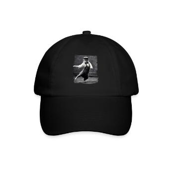 Chats Chat Chat Amoureux Drôles de Chats - Casquette classique - noir/noir - Devant