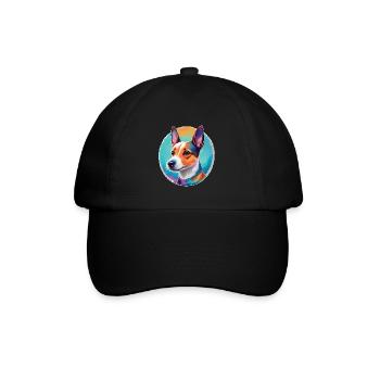 Jack Russel Dog Favorite Dog & Faithful Companion - Baseball Cap - black/black - Front