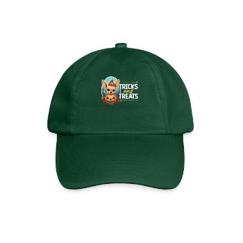 Chihuahua Halloween Puppy Trick Or Treat Dog Lover - Baseball Cap - bottle green - Front