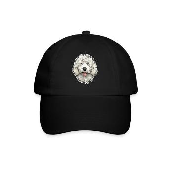 Maremma Abruzzo German Shepherd Maremmano Abruzzese - Baseball Cap - black/black - Front