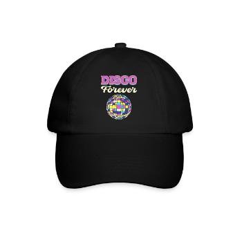 Disco Forever Disco Fanatic - Casquette classique - noir/noir - Devant