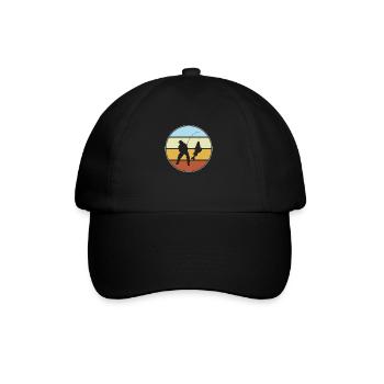 Fishing Retro - Baseball Cap - black/black - Front