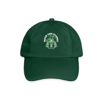 Hack The Planet Phishing Sniffer Social - Casquette classique - vert bouteille - Devant