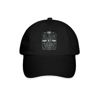 Né en 1971 Année de naissance Une légende Anniversaire - Casquette classique - noir/noir - Devant