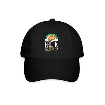 Kids Pre K est Smore Fun Rainbow Marshmallow Campin - Casquette classique - noir/noir - Devant