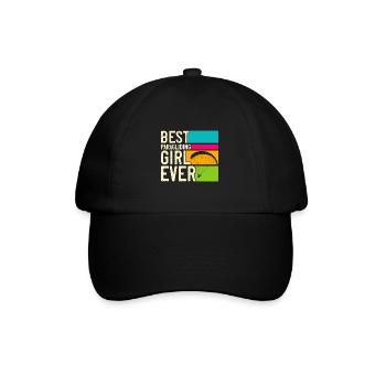 Meilleure fille de parapente Gleitschirmfliegen - Casquette classique - noir/noir - Devant