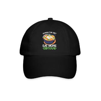 Biryani Lover Indian Food Desifood India Rice - Casquette classique - noir/noir - Devant