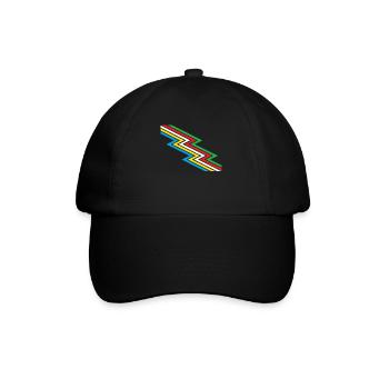 Behinderung Pride Month Awareness Disability Flagg - Baseballkappe - Schwarz/Schwarz - Vorne