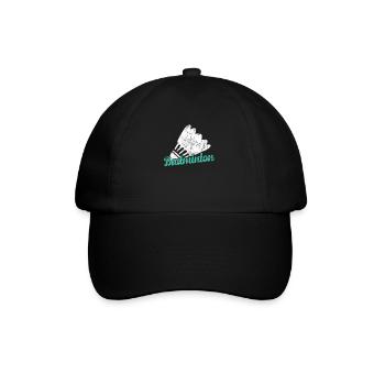 Badminton - Casquette classique - noir/noir - Devant