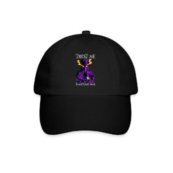 Plague Doctor Halloween plague doctor mask - Baseball Cap - black/black - Front