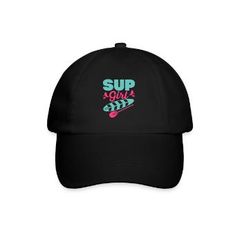 SUP Girl Stand Up Paddling Board - Casquette classique - noir/noir - Devant