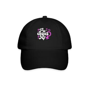 Feminist Pro-Choice Af - Baseball Cap - black/black - Front