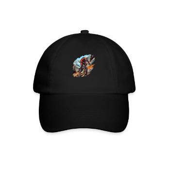 Mountain bike - Baseball Cap - black/black - Front