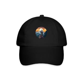 Mountaineering - Baseball Cap - black/black - Front