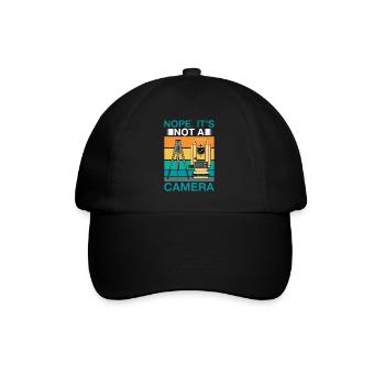 Non, ce n’est pas un appareil photo 2 - Casquette classique - noir/noir - Devant