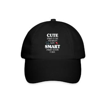 Cute Enough To Take Your Breath Away Arzt Ärztin - Baseball Cap - black/black - Front