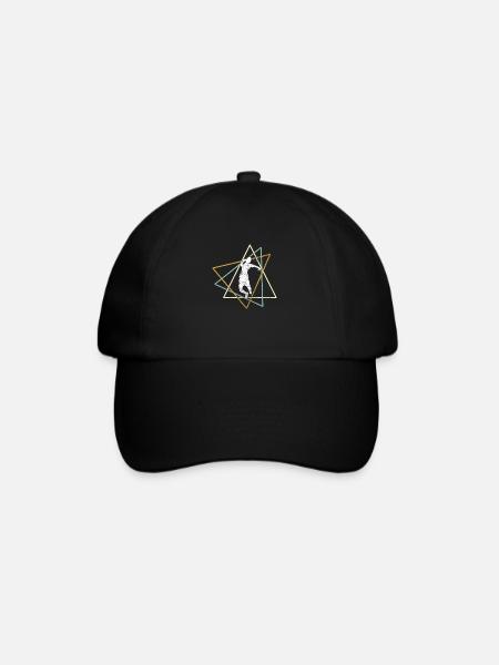Badminton - Baseballkappe - Schwarz/Schwarz