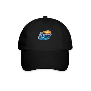 Yacht boat - Casquette classique - noir/noir - Devant
