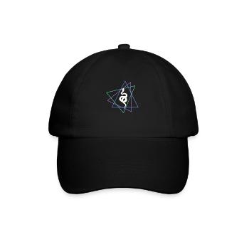 Snake - Baseball Cap - black/black - Front