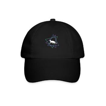 Chat - Casquette classique - noir/noir - Devant